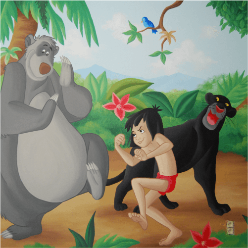 disney muurschilderingen