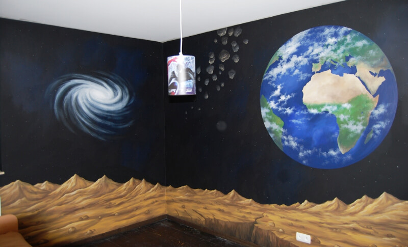 muurschildering-ruimte-melkweg