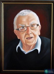 Portret van oude man