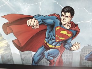 DC Comics Superman muurschildering