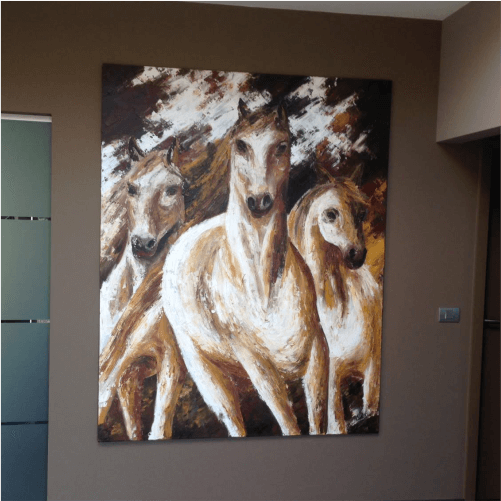 figuratieve schilderijen op doek