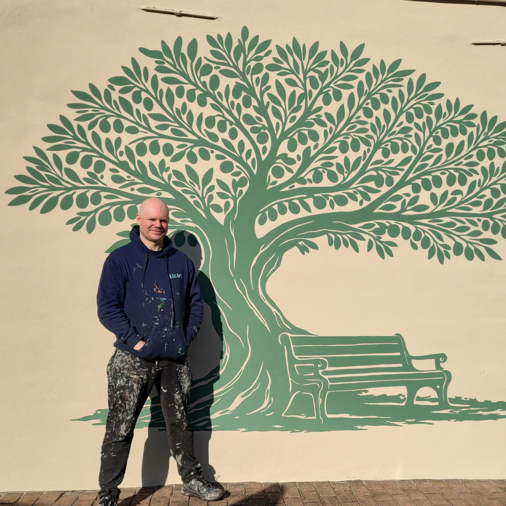 Buitenmuur artistiek laten schilderen?